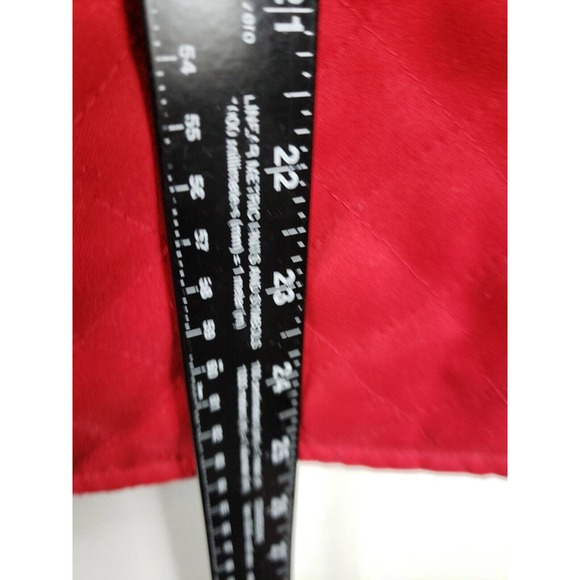 Drapers & Damons Vest Women's sz Lg red quilted lightweight Vintage - Picture 4 of 8